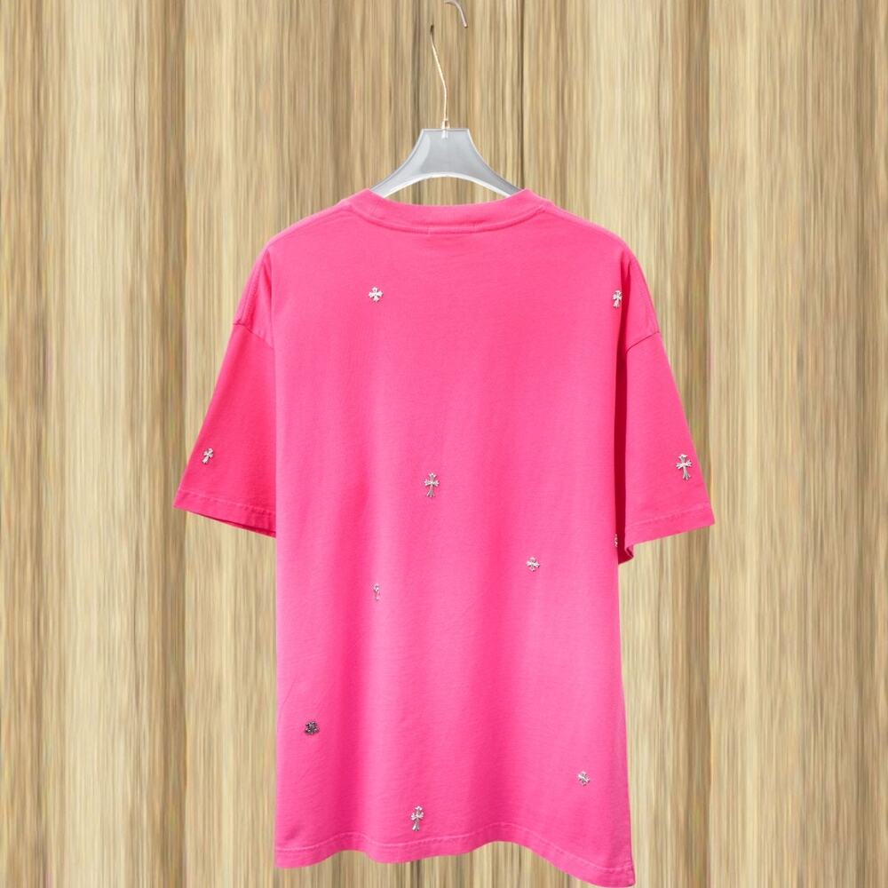 Chrome Hearts Crew Neck Short Sleeve T-Shirt Size: L